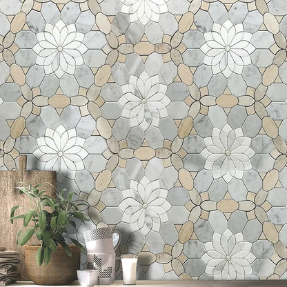 Shop Mir Skalini Merletto Beige |   Artistic Tile & Stone