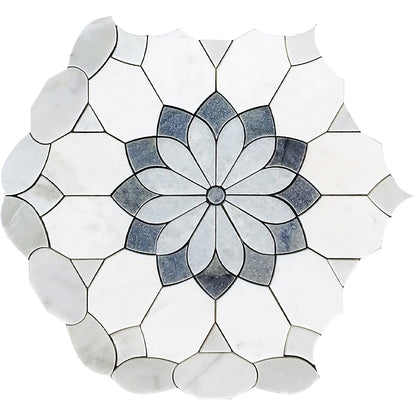 Shop Mir Skalini Merletto Azul |   Artistic Tile & Stone