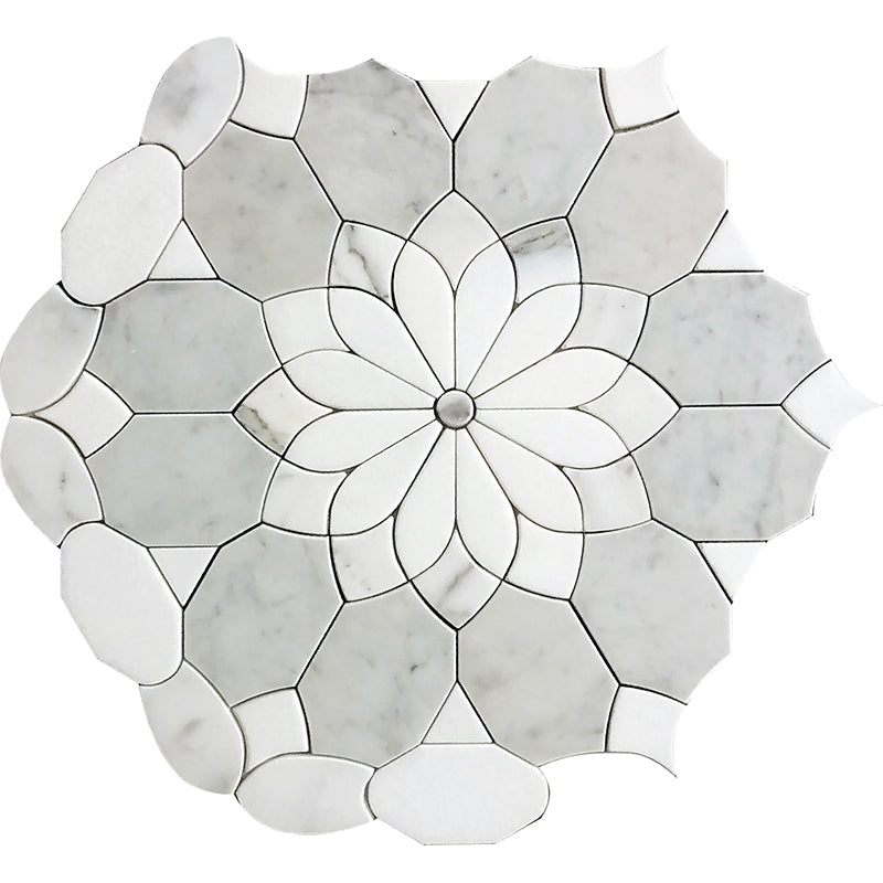 Shop Mir Skalini Merletto Bianco |   Artistic Tile & Stone
