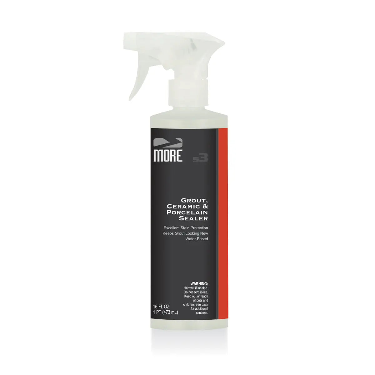 "More Grout, Ceramic & Porcelain Sealer 16 oz" 