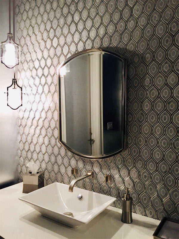 Shop Mir Skalini Peacock Grey |   Artistic Tile & Stone