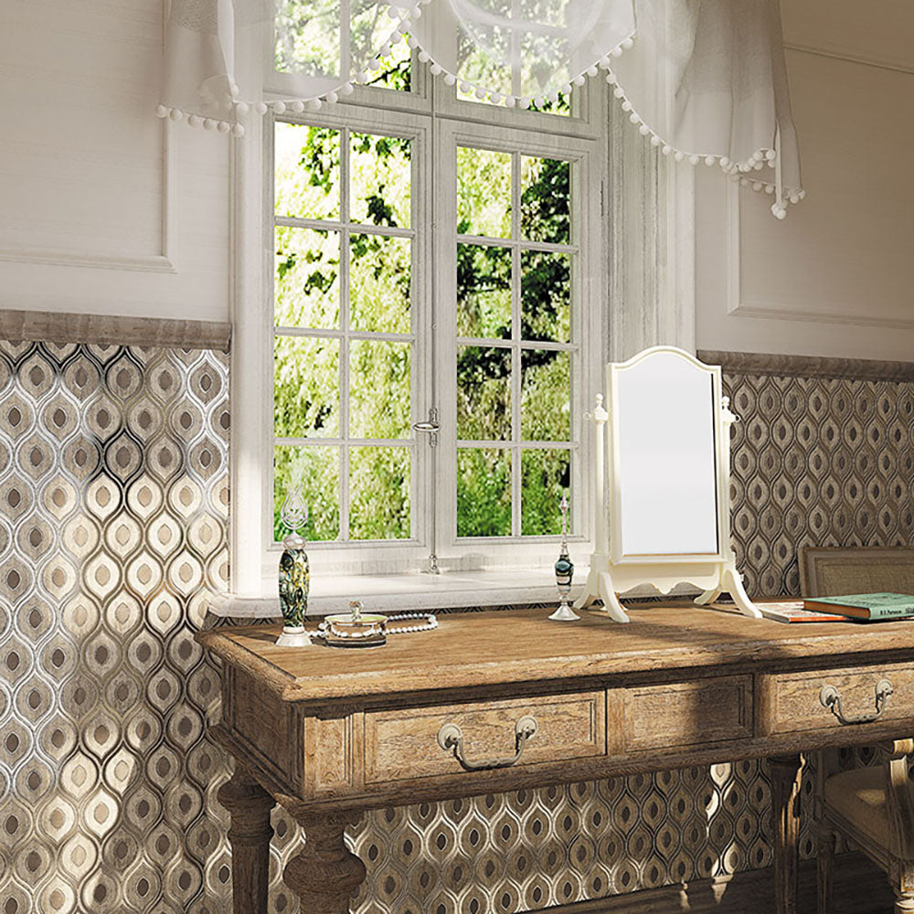 Shop Mir Skalini Peacock Grey |   Artistic Tile & Stone