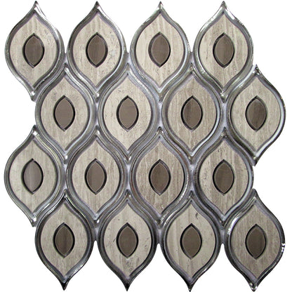 Shop Mir Skalini Peacock Grey |   Artistic Tile & Stone