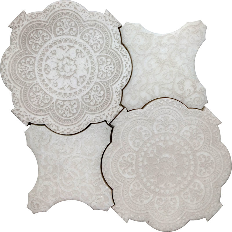Shop Mir Skalini Pantheon Floreale Antico |   Artistic Tile & Stone