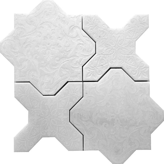 Shop Skalini Pantheon Nuovo White |   Artistic Tile & Stone