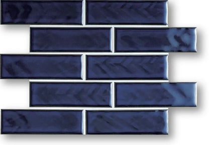 Shop Cepac Rhine RHI-4P Royal Blue Pattern 1.75x5.75 |   Artistic Tile & Stone