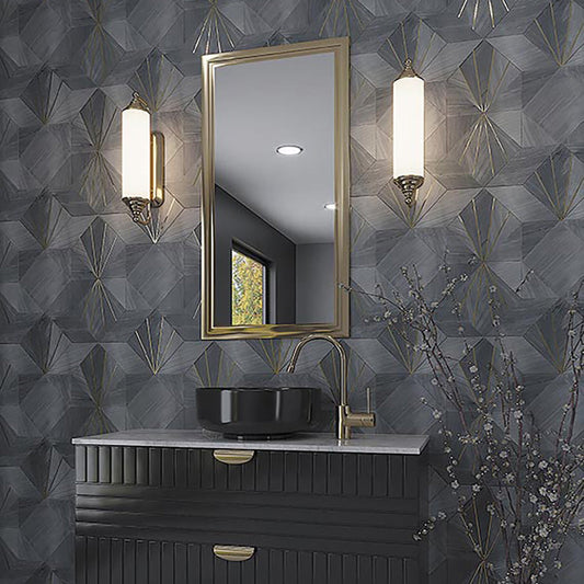 Shop Skalini Rockefeller Grey Crown (Set of 2) |   Artistic Tile & Stone