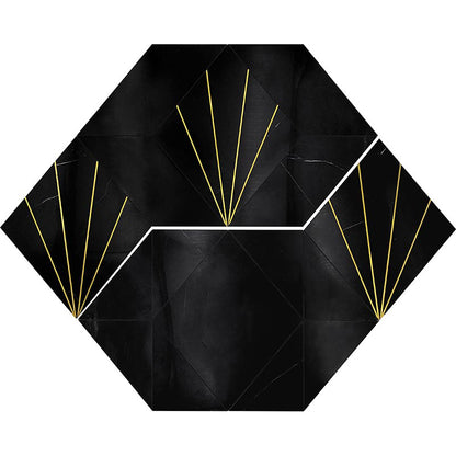 Shop Mir Skalini Rockefeller Black Crown (Set of 2) |   Artistic Tile & Stone