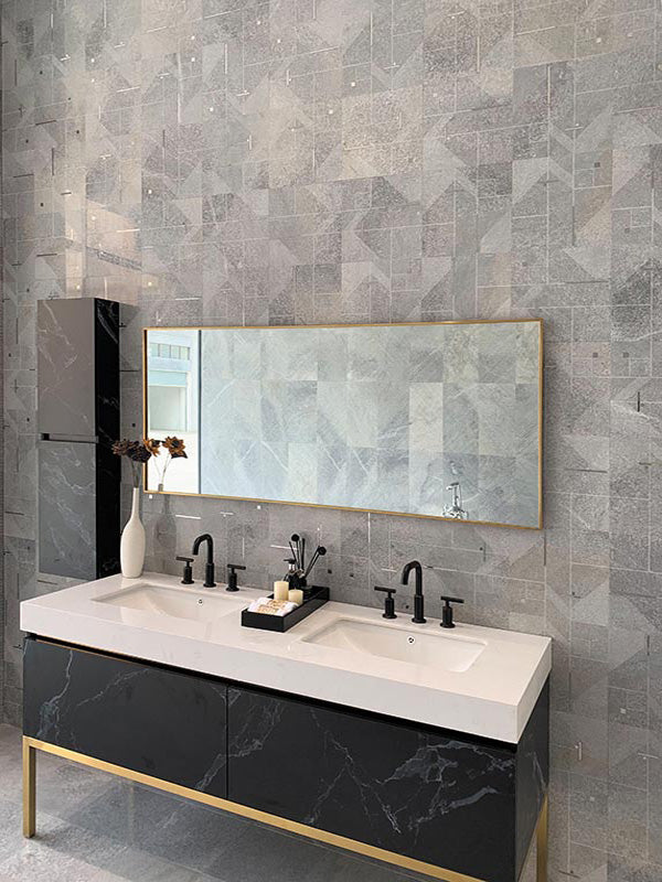 Shop Mir Skalini Rockefeller Grey Nouveau |   Artistic Tile & Stone