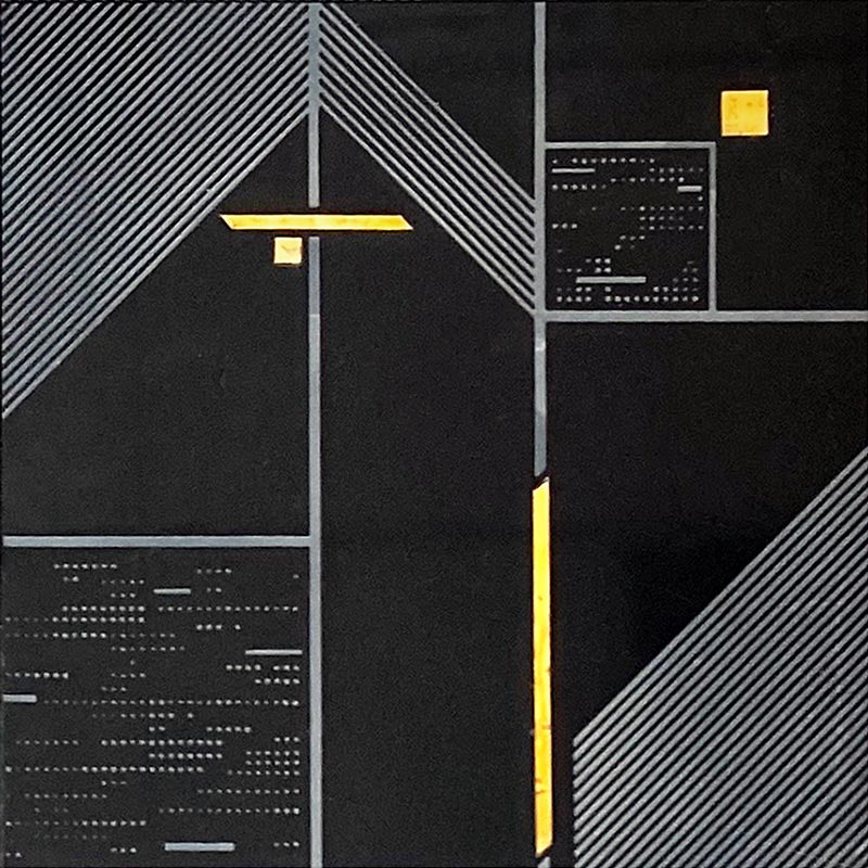 Shop Mir Skalini Rockefeller Black Nouveau |   Artistic Tile & Stone
