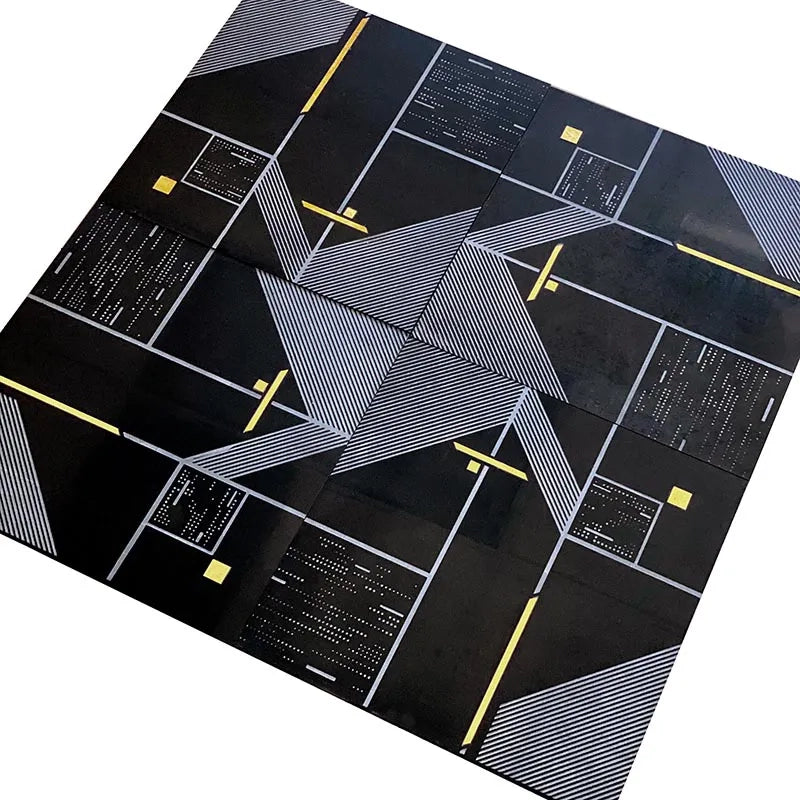 Shop Mir Skalini Rockefeller Black Nouveau |   Artistic Tile & Stone