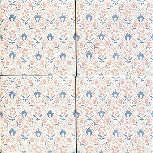 Shop Tabarka Rosewater 5 on 6 x 6 | Artistic Tile & Stone