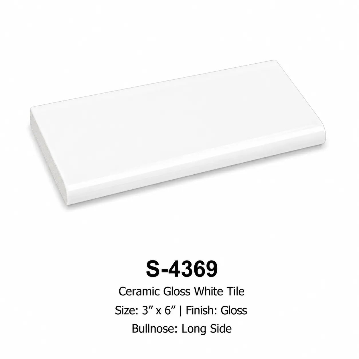 Shop Tuxedo S4369 SBN on 6 inch Side |   Artistic Tile & Stone