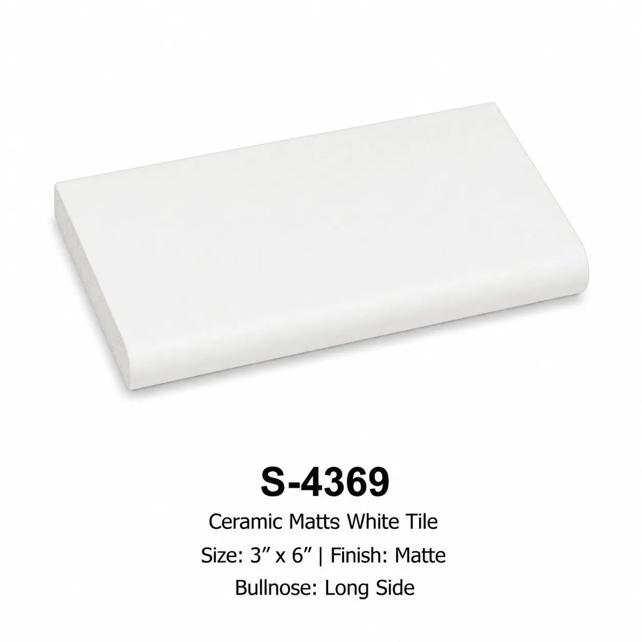 Shop Tuxedo S4369 SBN on 6 inch Side |   Artistic Tile & Stone