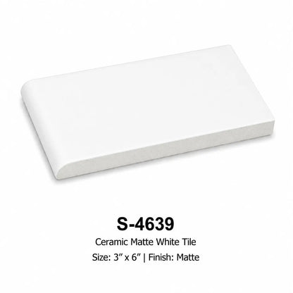 Shop Tuxedo S4639 SBN on 3 inch Side |   Artistic Tile & Stone