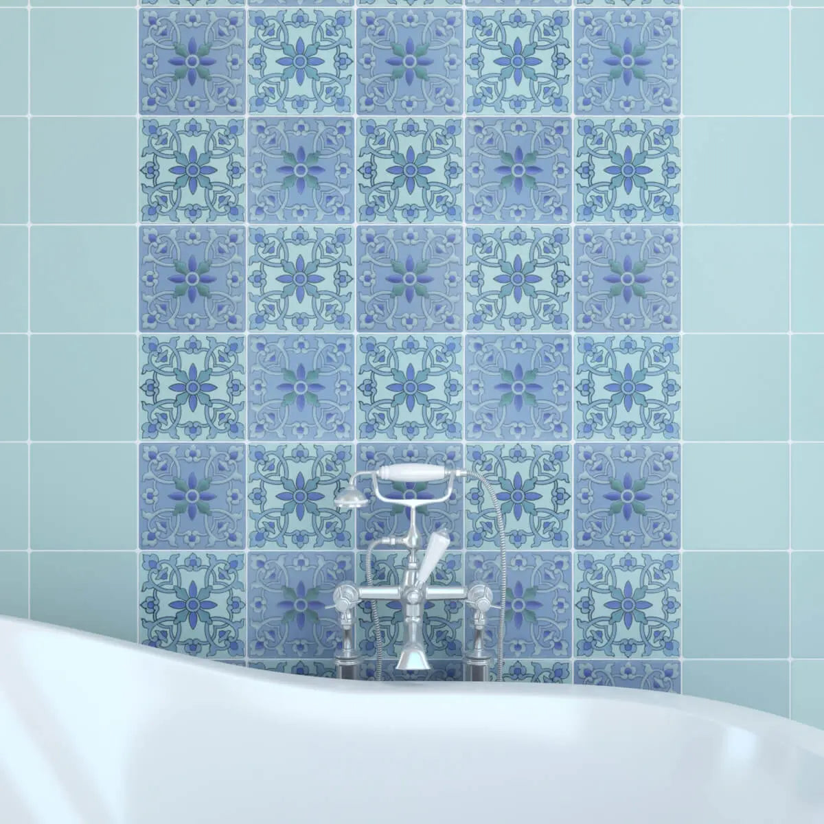 Shop Catalina Samara Marina 6x6 |   Artistic Tile & Stone