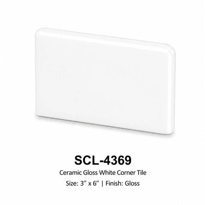 Shop Tuxedo SCL4369 Dn Angle 3x6 Left |   Artistic Tile & Stone