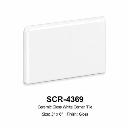 Shop Tuxedo SCR4369 Dn Angle 3x6 Right |   Artistic Tile & Stone