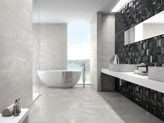 Shop Mir Stellar Steel 4.9x4.9 Dimension |   Artistic Tile & Stone