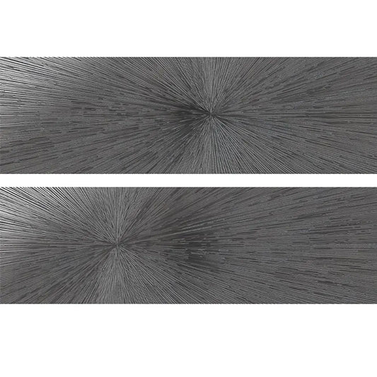 Shop Mir Stellar Steel 12x48 Deco Set | Artistic Tile & Stone