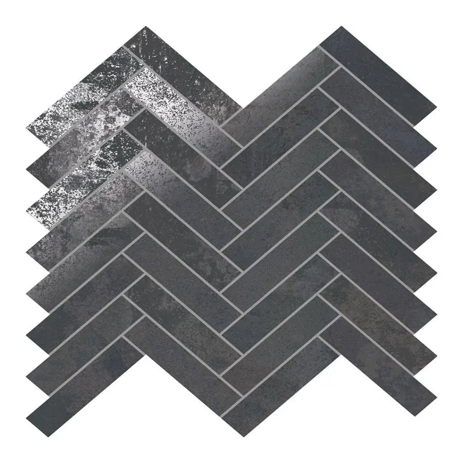 Shop Mir Stellar Steel Herringbone | Artistic Tile & Stone