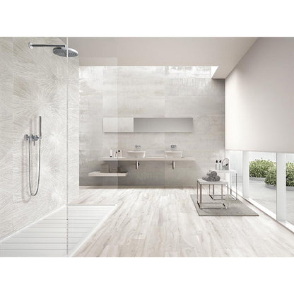 Shop Mir Stellar White 12x48 Deco Set |   Artistic Tile & Stone