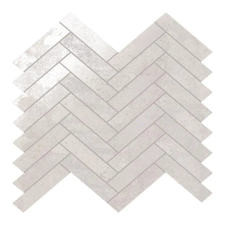 Shop Mir Stellar White Herringbone | Artistic Tile & Stone
