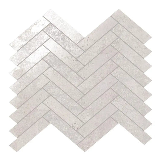 Shop Mir Stellar White Herringbone | Artistic Tile & Stone