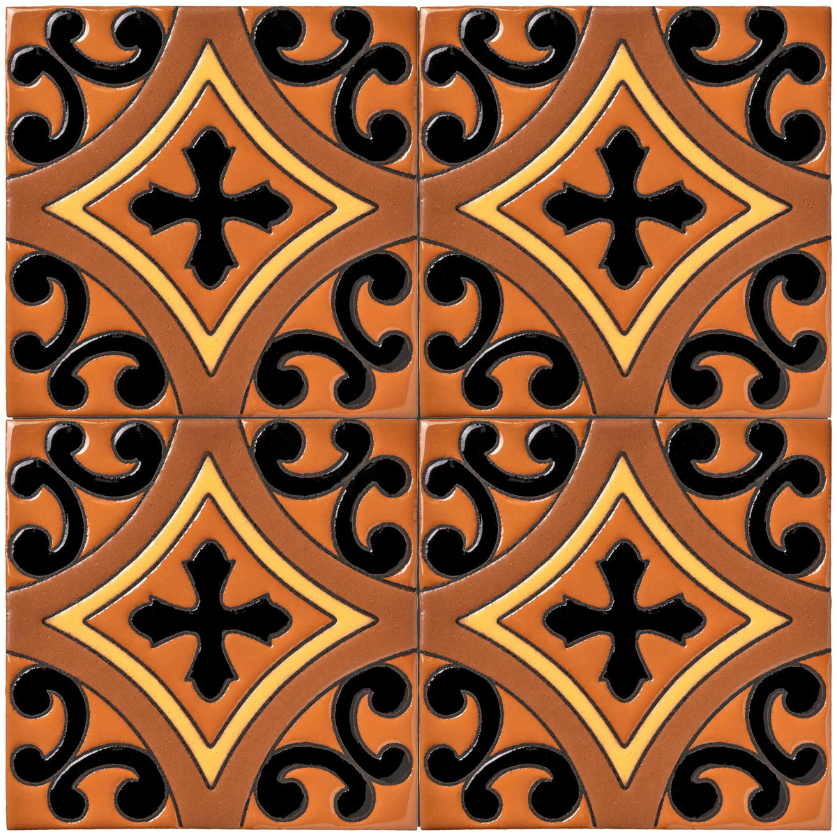 Arto Pattern Tile Shop Arto T2-100-A 4x4 | Artistic Tile & Stone