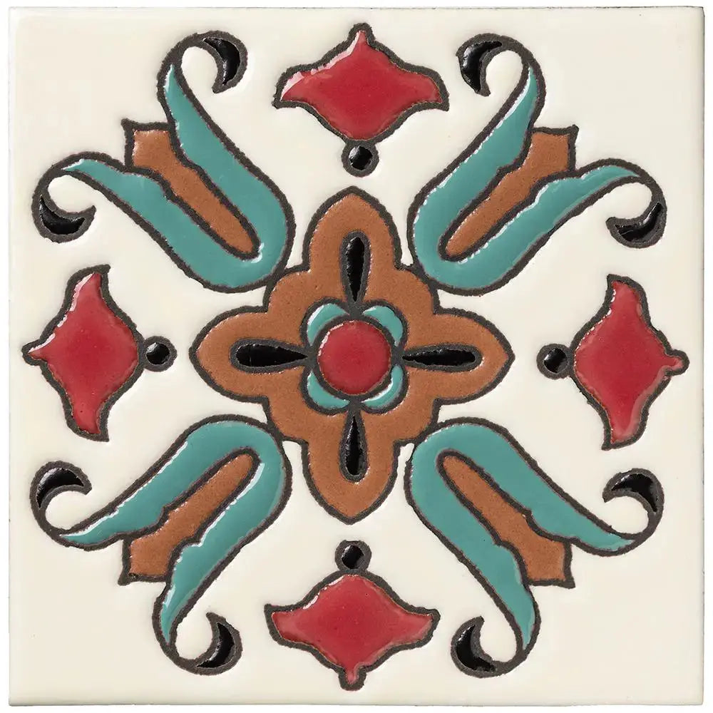 Arto Pattern Tile Shop Arto T2-101-A 4x4 | Artistic Tile & Stone