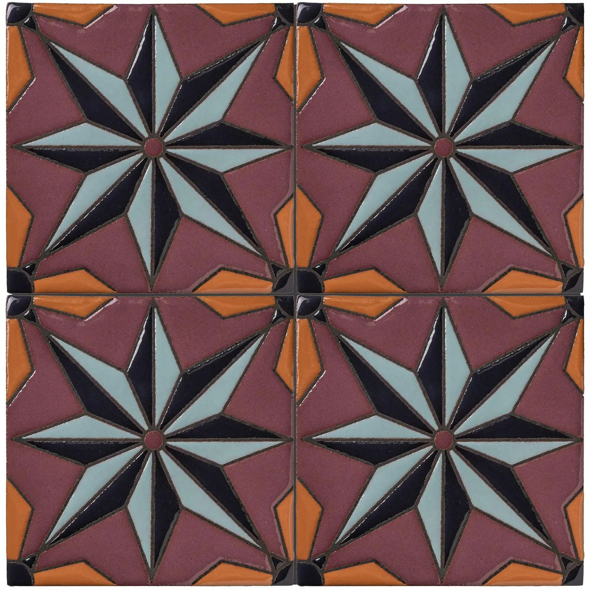 Arto Pattern Tile Shop Arto T2-103-A 4x4 | Artistic Tile & Stone