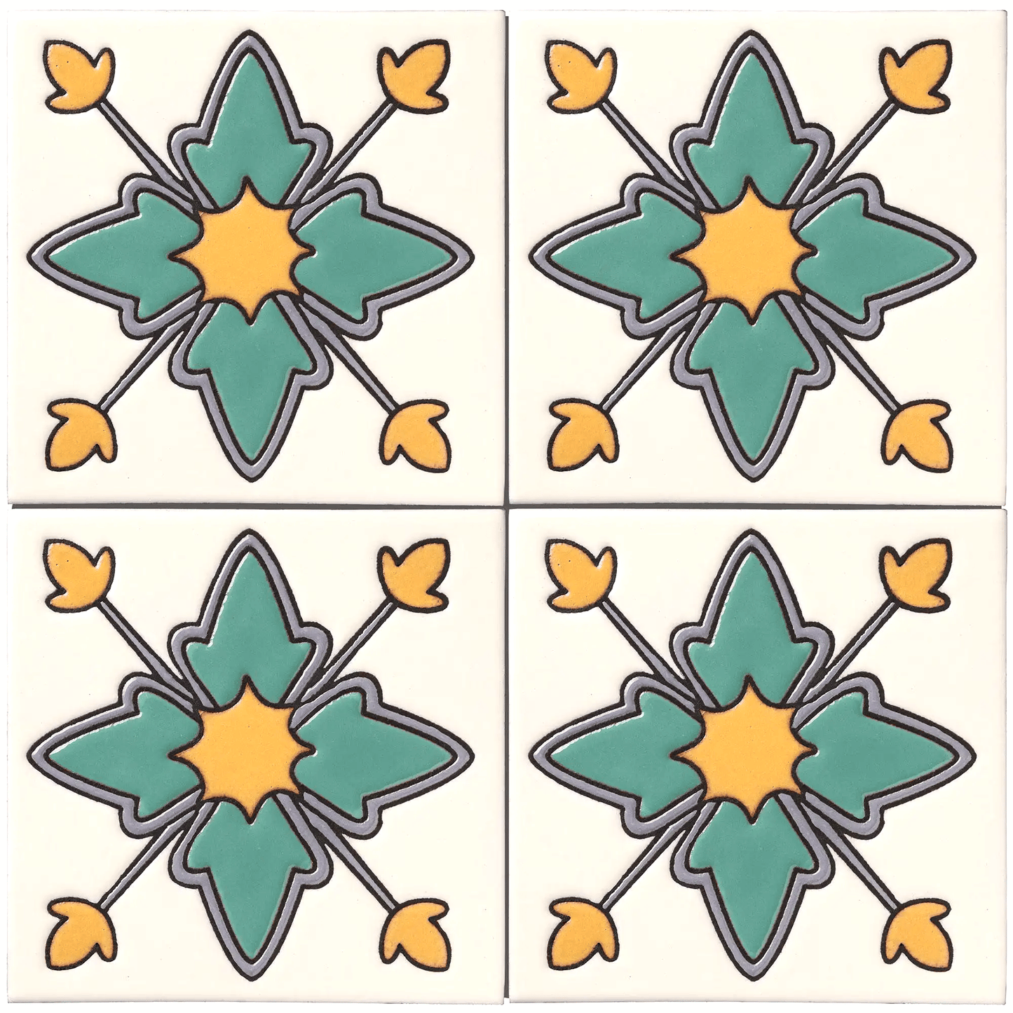 Shop Arto T2-106-A 4x4 |   Artistic Tile & Stone