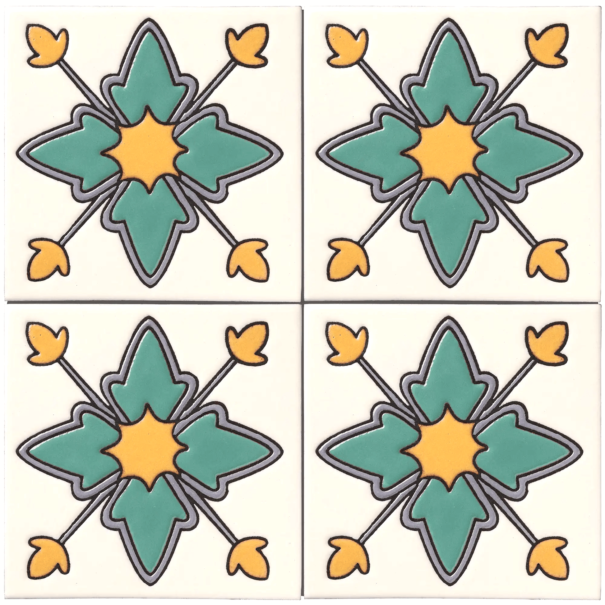 Shop Arto T2-106-A 4x4 |   Artistic Tile & Stone