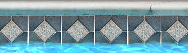 Shop Alco 502 Deco Nature Blue  6x6 From FujiwaÂ |Â Â  Artistic Tile & Stone