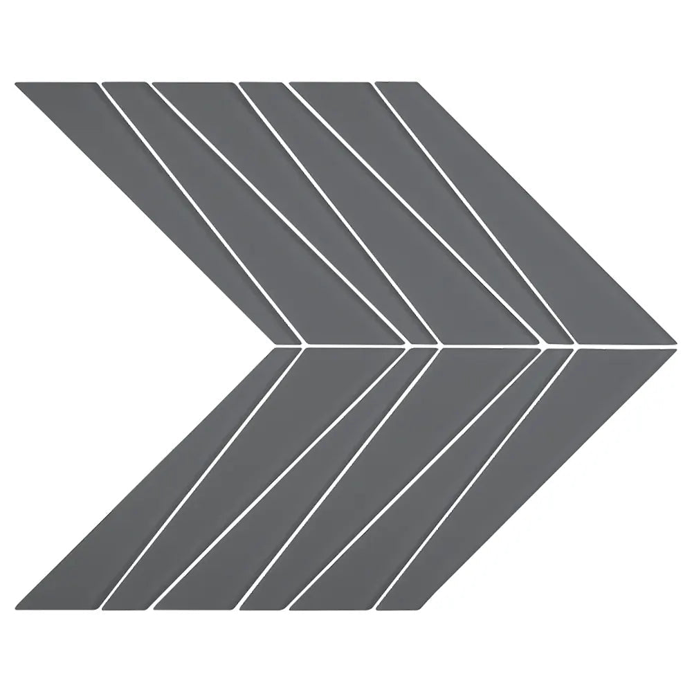 Shop Palms Graphite Matte 9-1/4 x 11-3/4 |   Artistic Tile & Stone