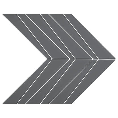 Shop Palms Graphite Matte 9-1/4 x 11-3/4 |   Artistic Tile & Stone