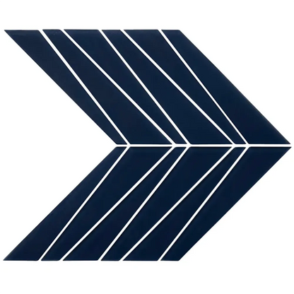 Shop Palms Midnight Matte 9-1/4 x 11-3/4 |   Artistic Tile & Stone