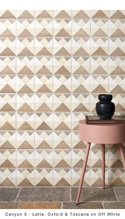 Shop Canyon 5 on 6 x 6 |   Artistic Tile & Stone