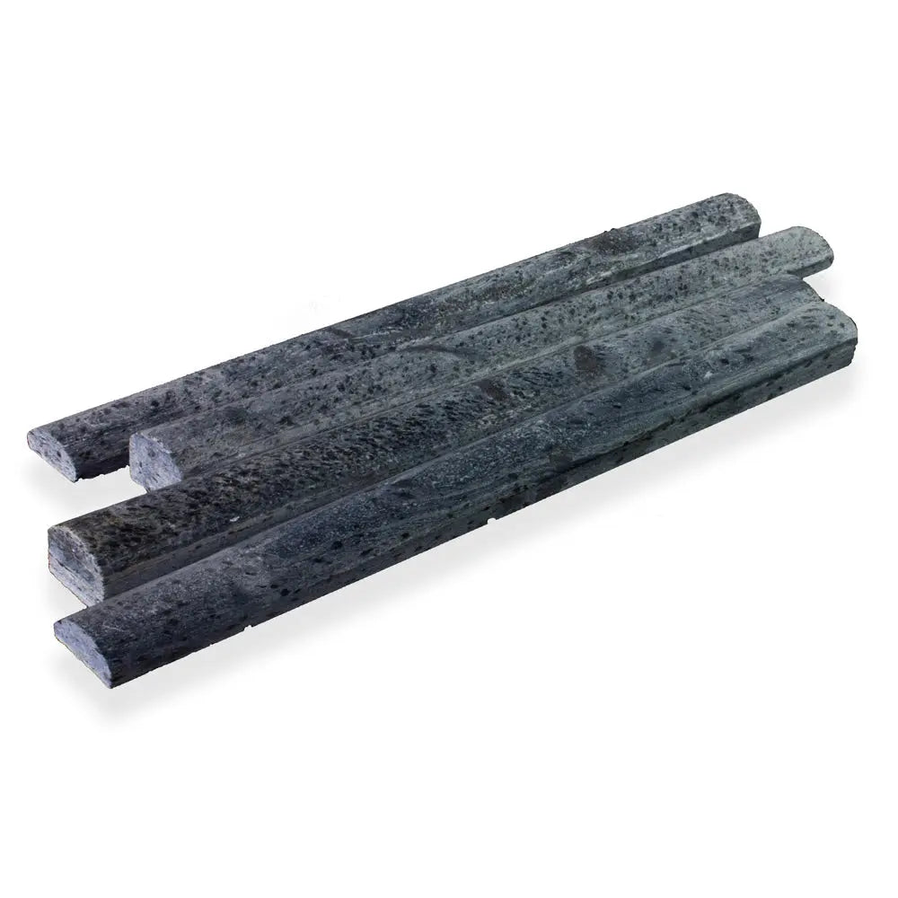 Shop Island Stone Profiles Crescent Interlock Silver Quartzite 4x23 | Artistic Tile & Stone
