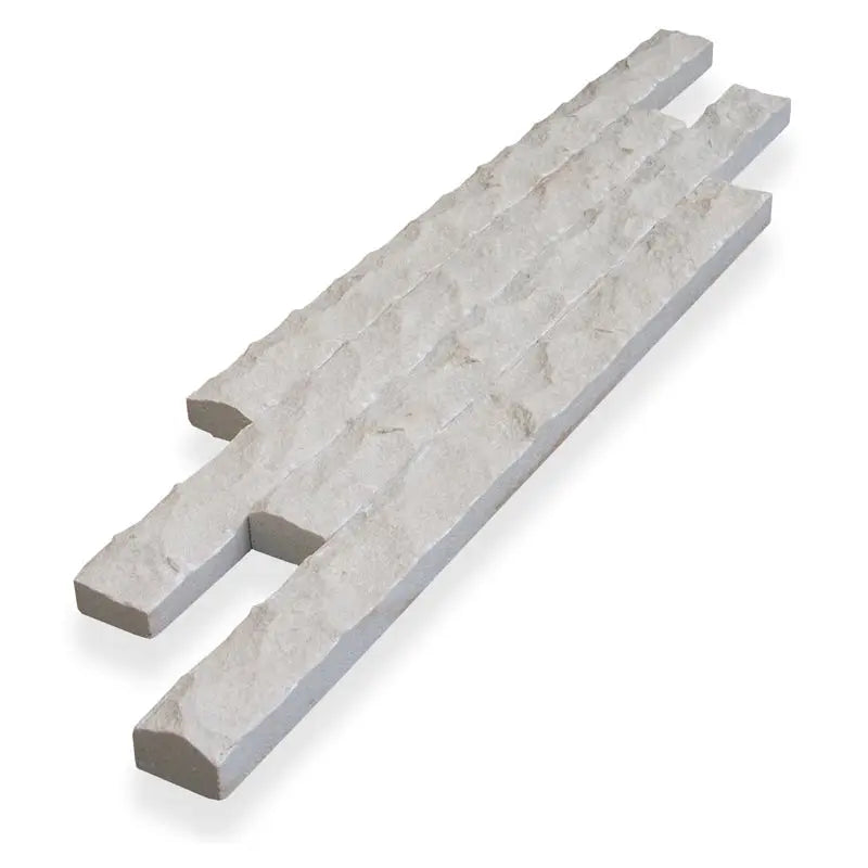 Shop Island Stone Cladding Uniform Strip Chipped Sandstone Mint 5x16 | Artistic Tile & Stone