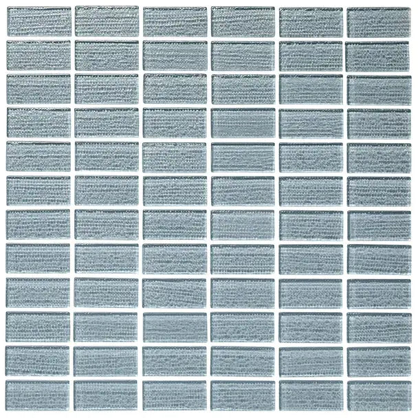 Island Stone Glass Cascade Stratos 1x2 Mosaic