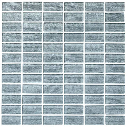 Island Stone Glass Cascade Stratos 1x2 Mosaic