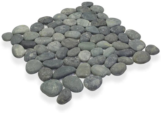 Perfect Pebble Medan Charcoal 11-3/4 x 11-3/4 