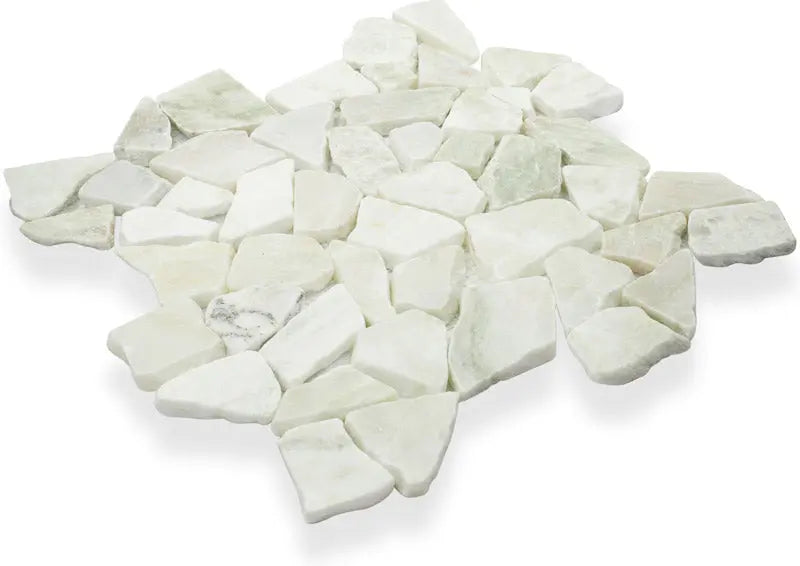 Shop Island Stone Random White Onyx 11-3/4 x 11-3/4 | Artistic Tile & Stone
