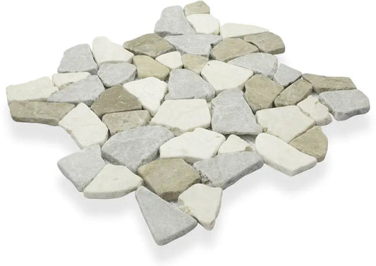 Shop Island Stone Random Sterling Megamix 12x12 | Artistic Tile & Stone