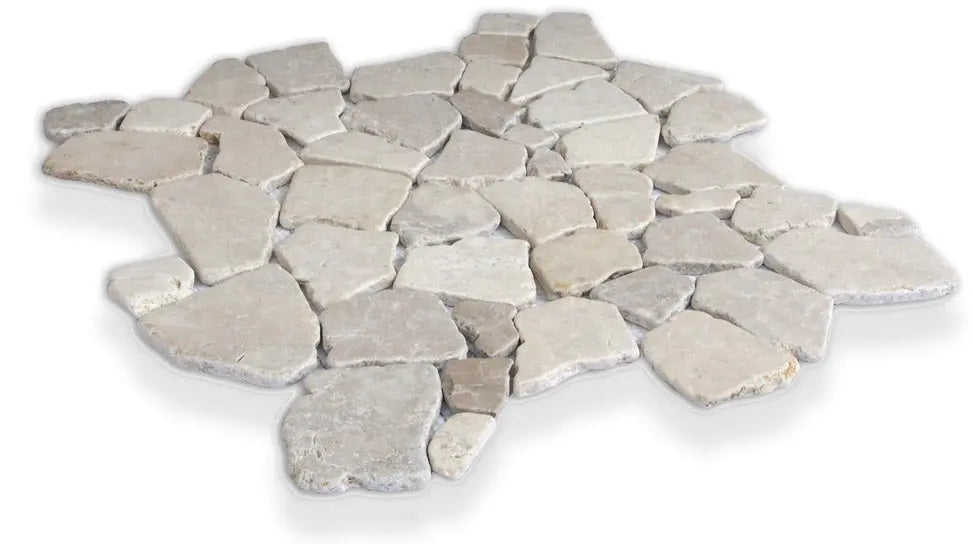 Shop Island Stone Random Large Beige Marble 18x18 | Artistic Tile & Stone