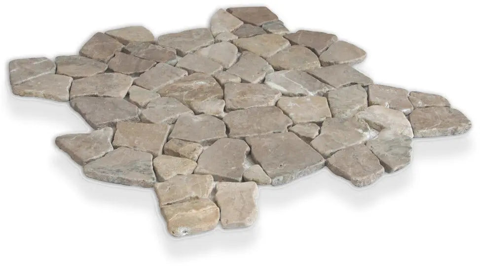 Shop Island Stone Random Large Tan Marble 18x18 | Artistic Tile & Stone