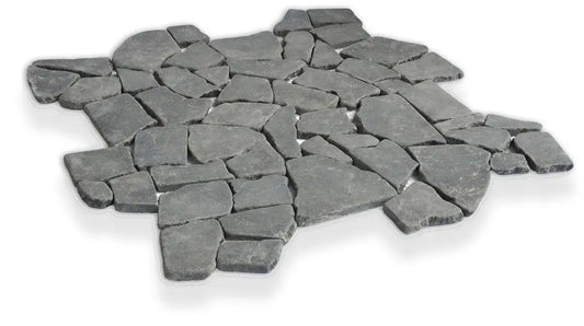 Random Large Black Basalt 18x18 