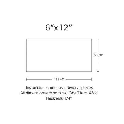 Shop Illusions Radiance Matte 6x12 |   Artistic Tile & Stone