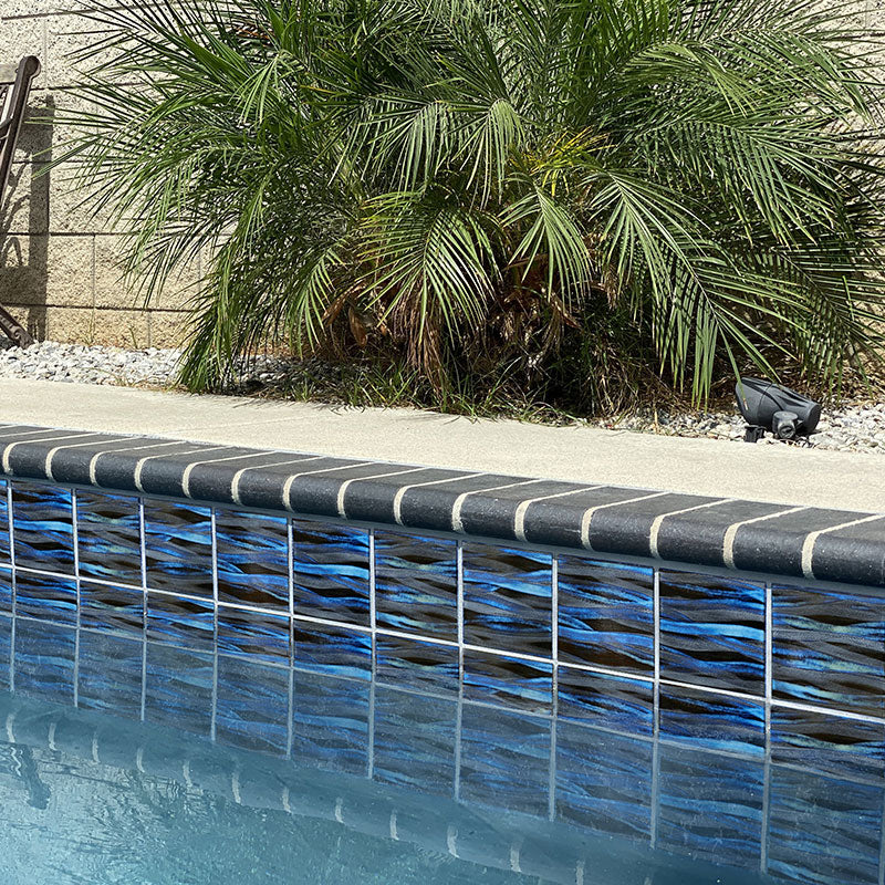 Shop Kawa 56 Smokey Blue 6x6  From FujiwaÂ |Â Â  Artistic Tile & Stone